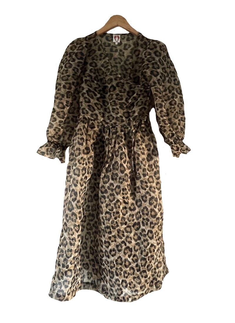 Leopard print dress