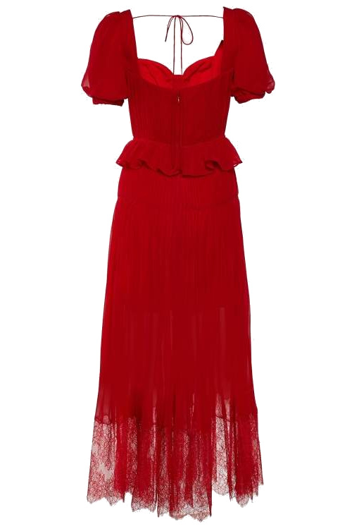 Red dress