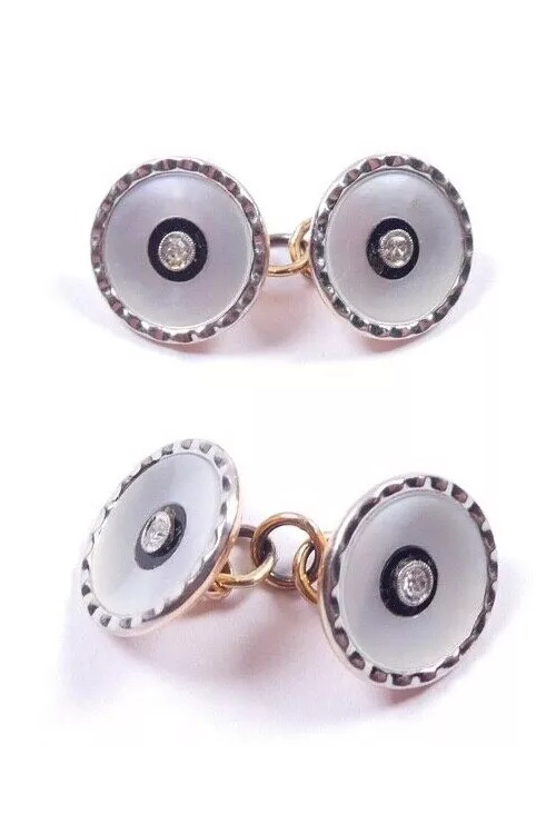 Pearl cufflinks