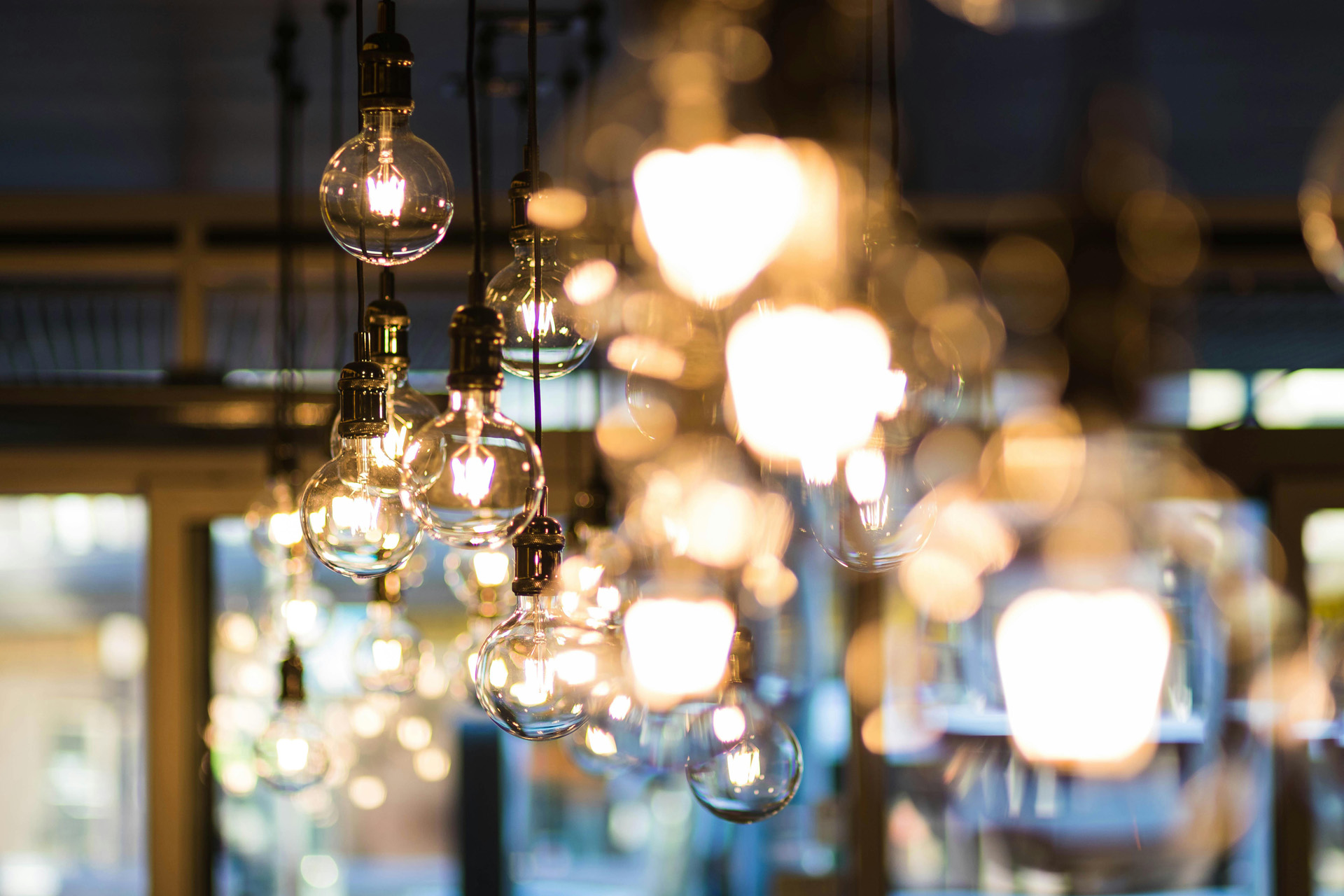 Lots of light bulbs