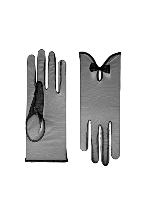 Black gloves