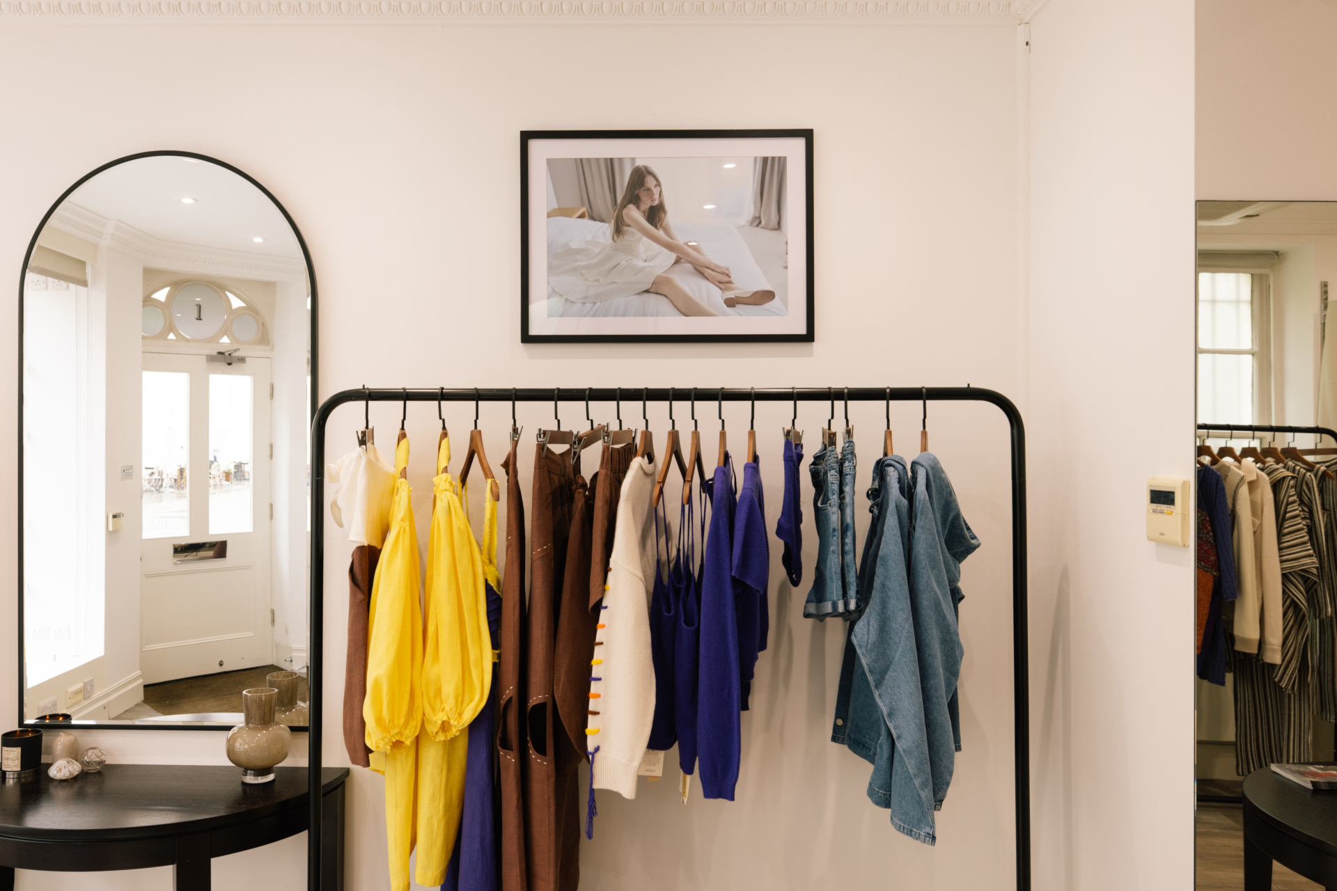 Rail of clothes