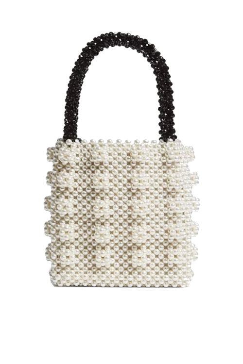 Pearl bead bag