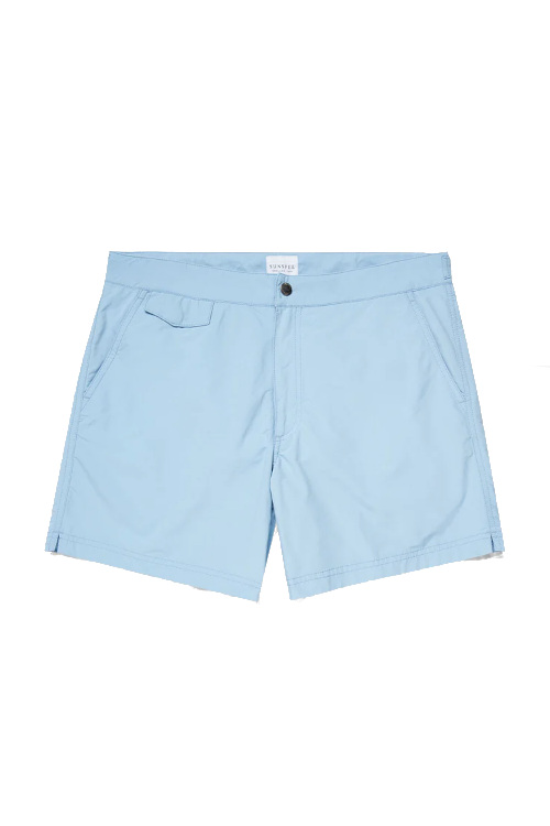 Blue trunks