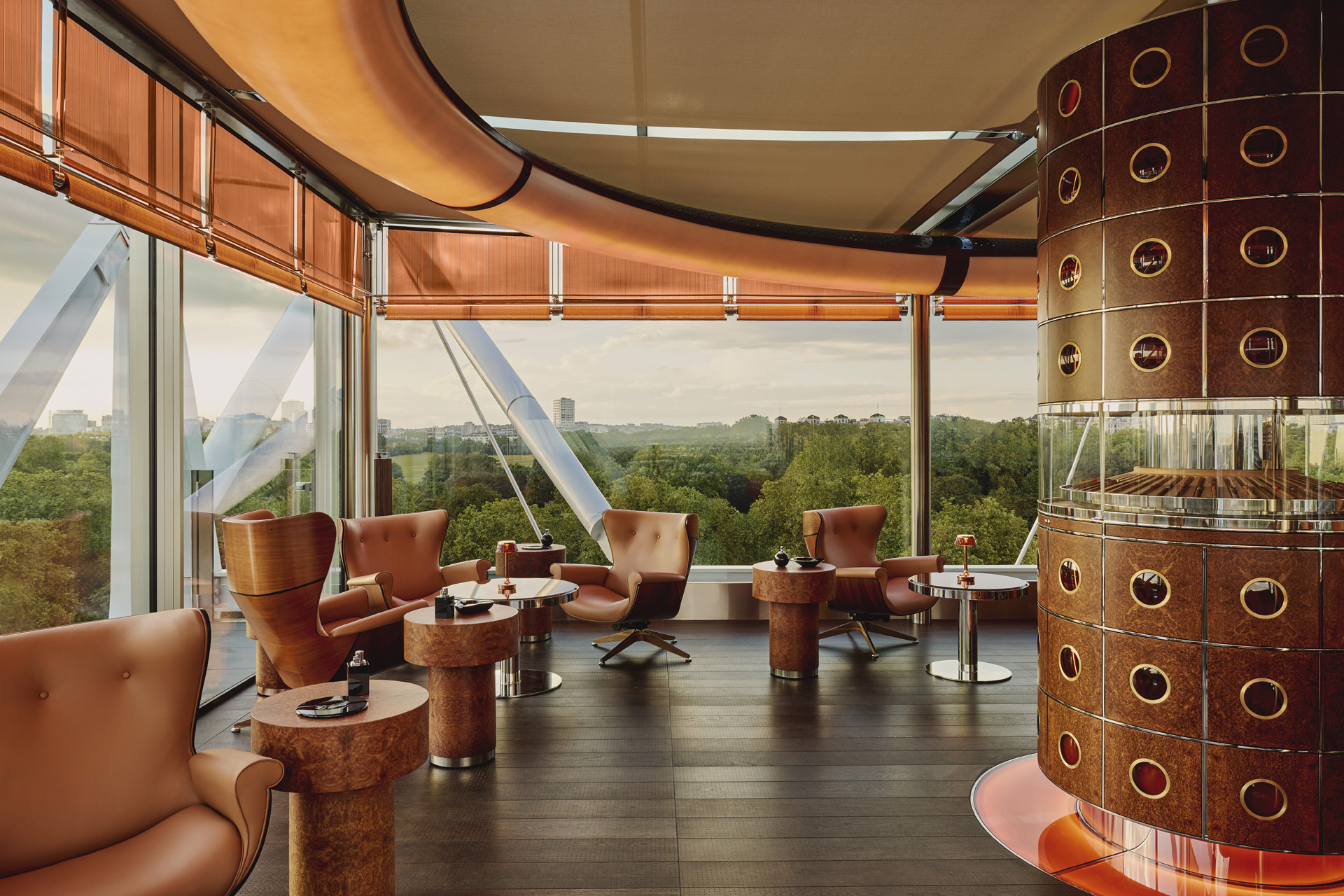 The Emory Cigar Merchants can be found on the rooftop