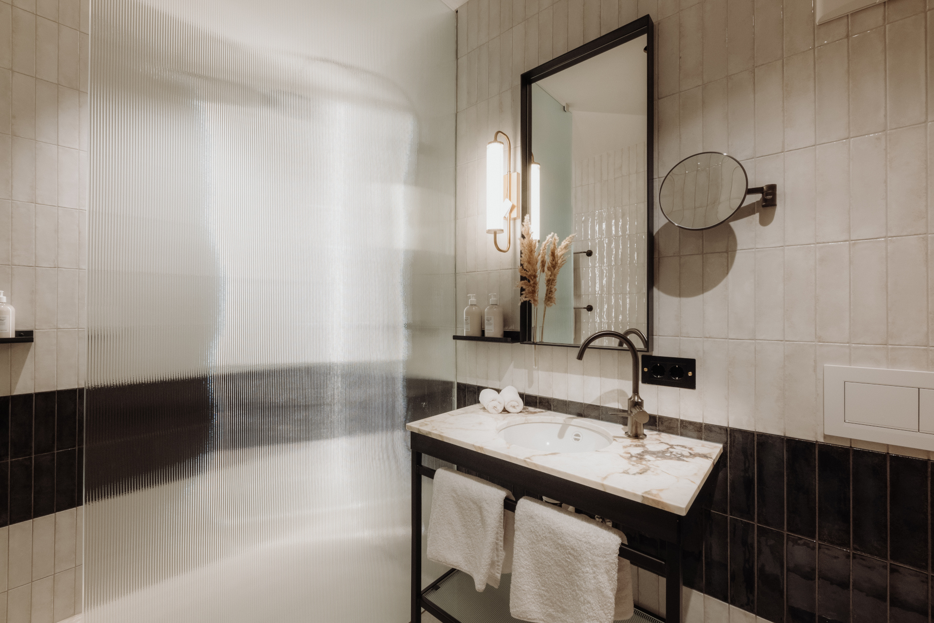 Bathroom in Gentle Hide Design Hotel