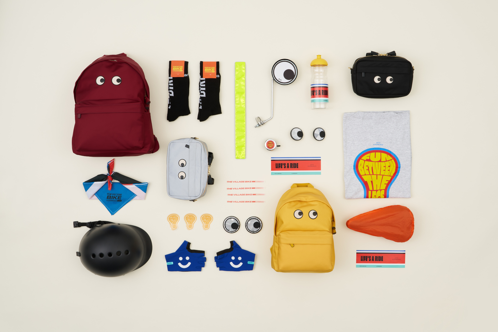Anya Hindmarch x The Village Bike Collection