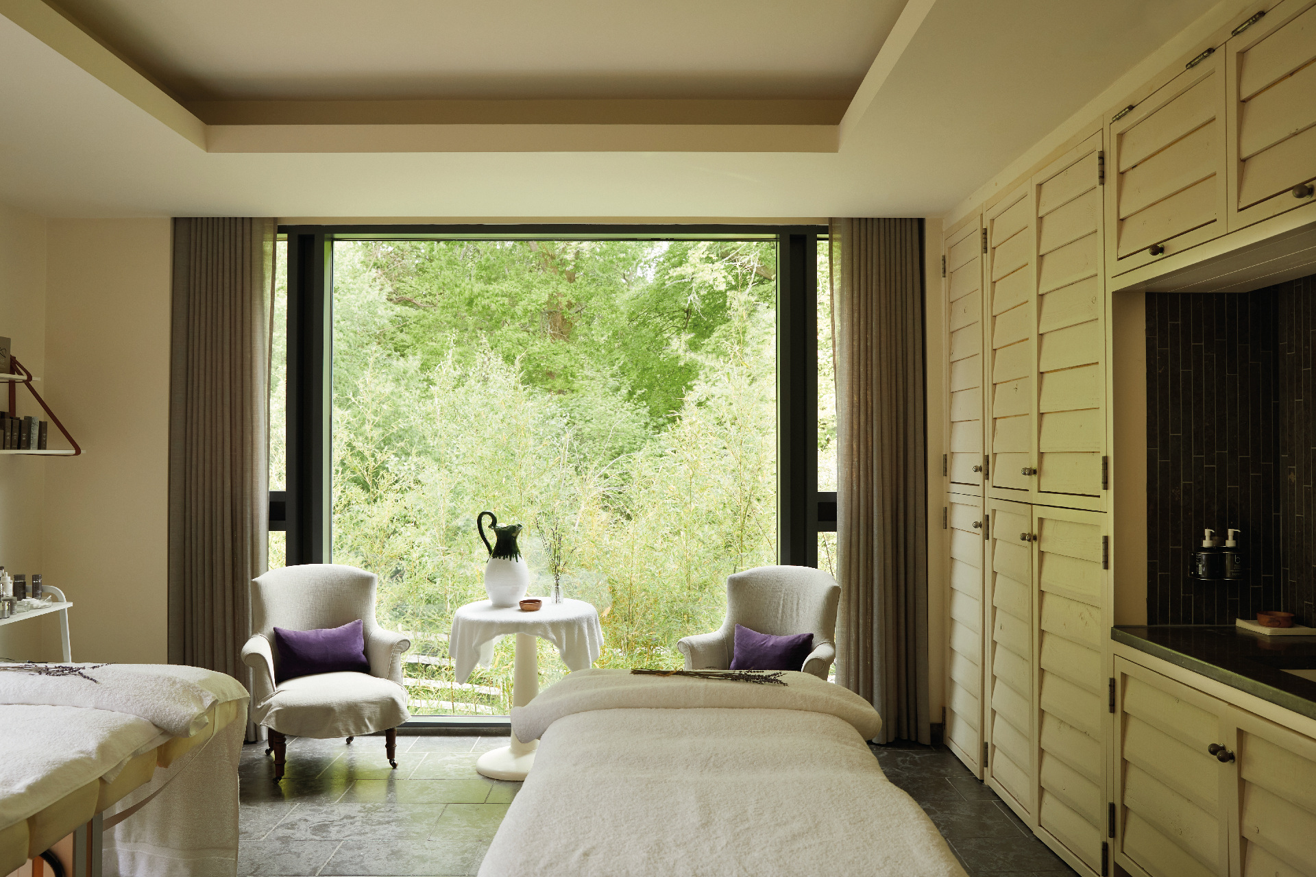 Lime Wood Hotel treatment room