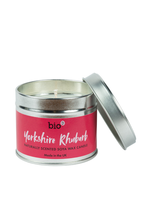 Rhubarb candle