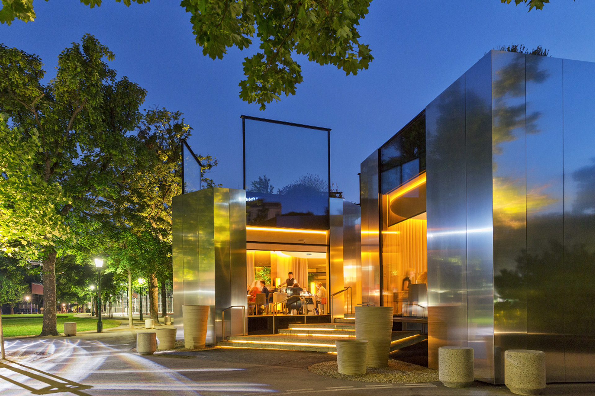 Exterior of Steirereck restaurant
